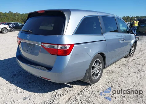 2012 Honda Odyssey Ex z USA, uszkodzony, nr VIN 5FNRL5H49CB130206